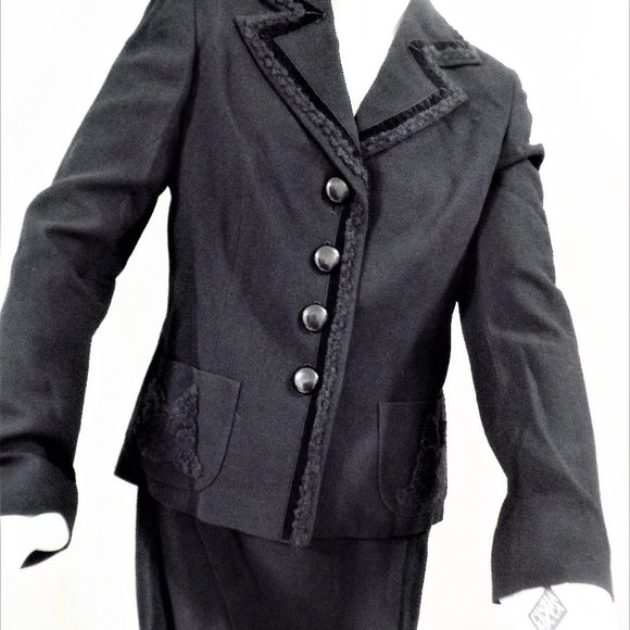 CINZIA ROCCA BLAZER LINING WOOL/NYLON/LYCRA NWT - Picture 1 of 5